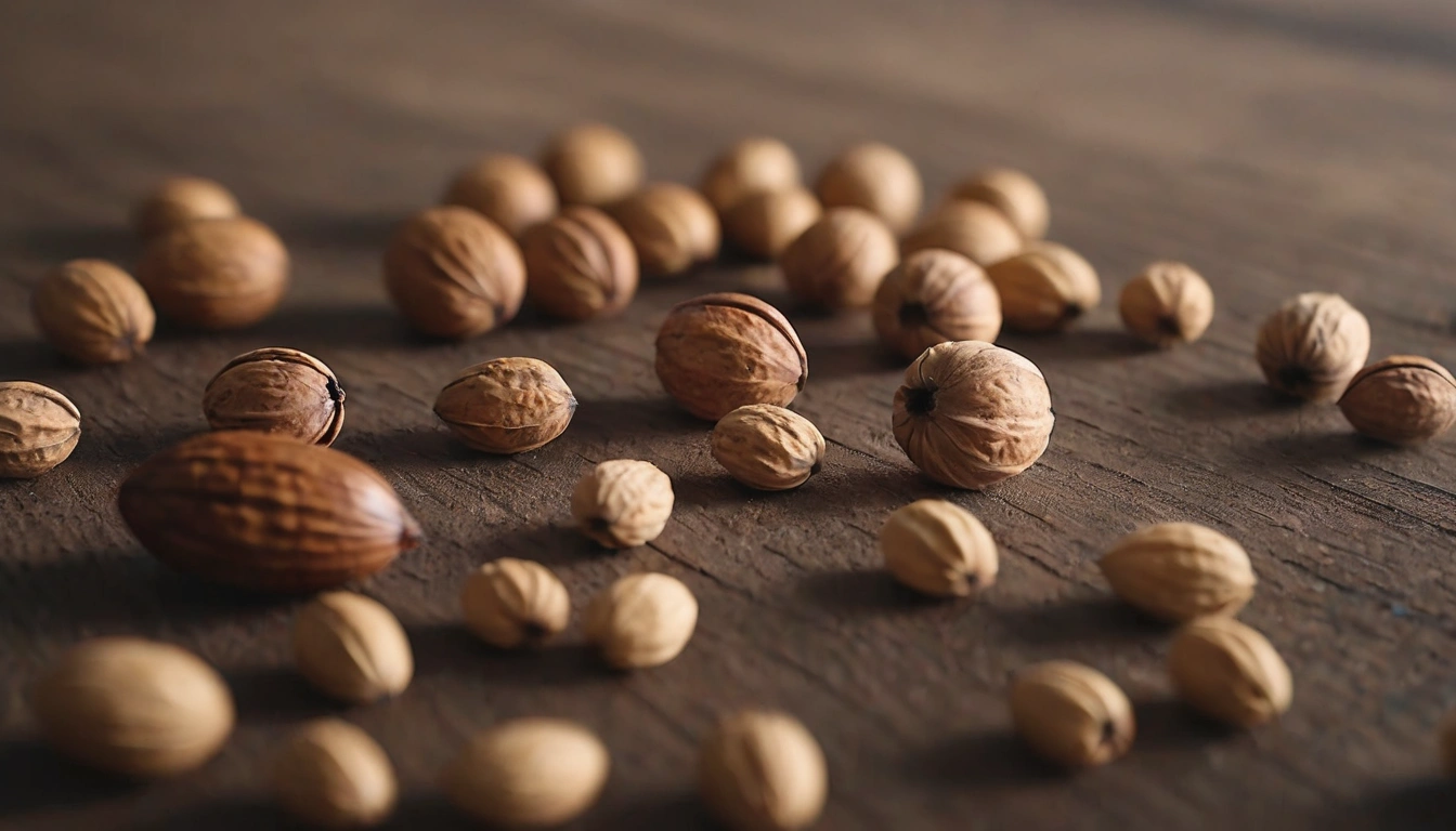 Semillas y nueces, una fuente vital de nutrientes para los ciervos en meses de escasez Semillas y nueces, una fuente vital de nutrientes para los ciervos en meses de escasez.