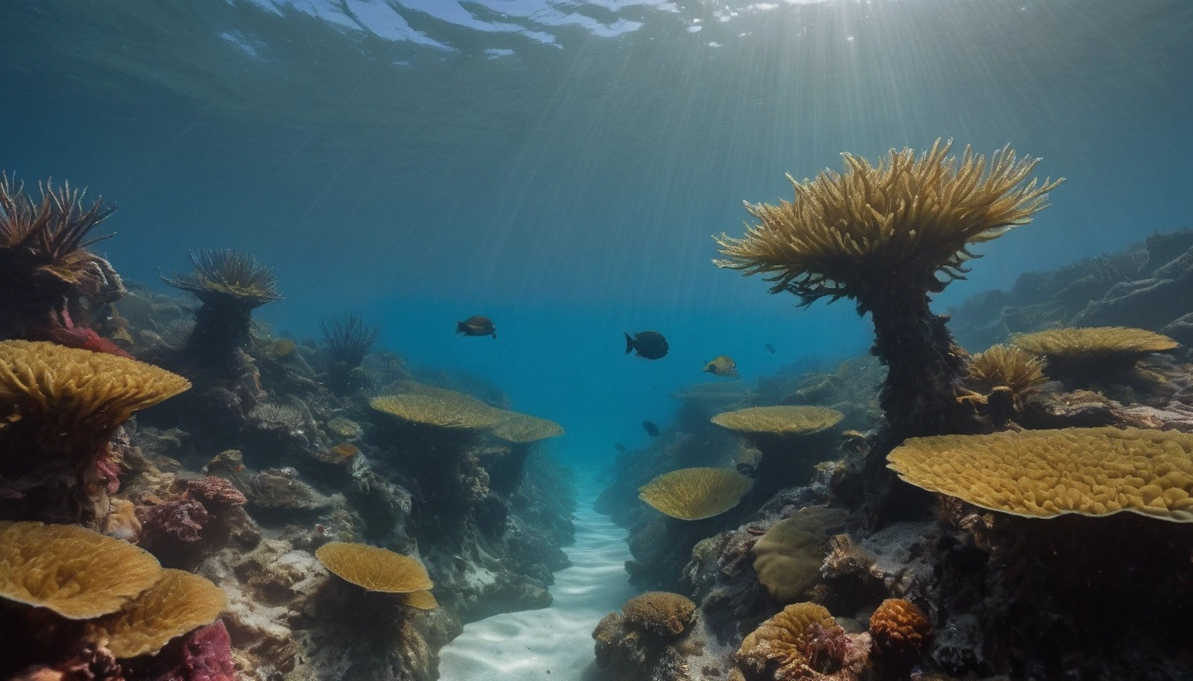 Aguas Templadas climas moderados y una gran diversidad de ecosistemas marinos, como arrecifes de kelp y estuarios Aguas Templadas climas moderados y una gran diversidad de ecosistemas marinos, como arrecifes de kelp y estuarios.