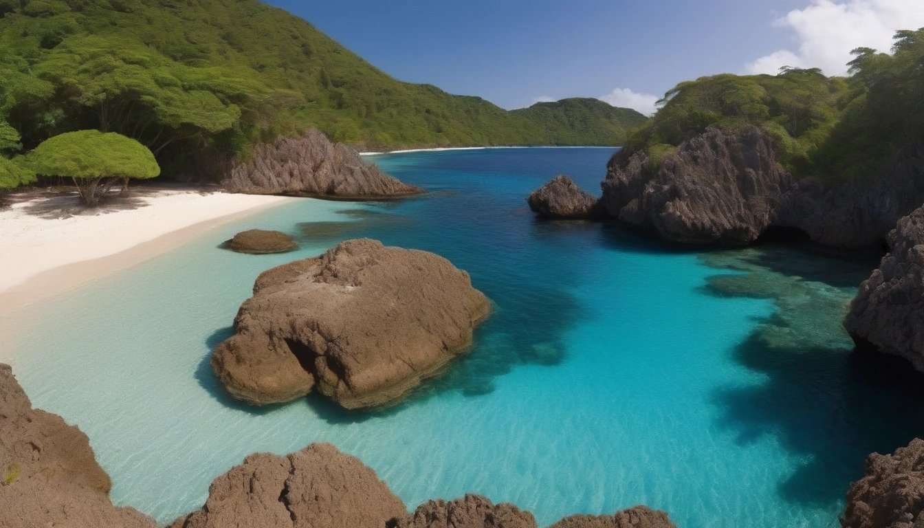 Aguas Tropicales aguas cálidas todo el año y arrecifes de coral ricos en biodiversidad Aguas Tropicales aguas cálidas todo el año y arrecifes de coral ricos en biodiversidad.